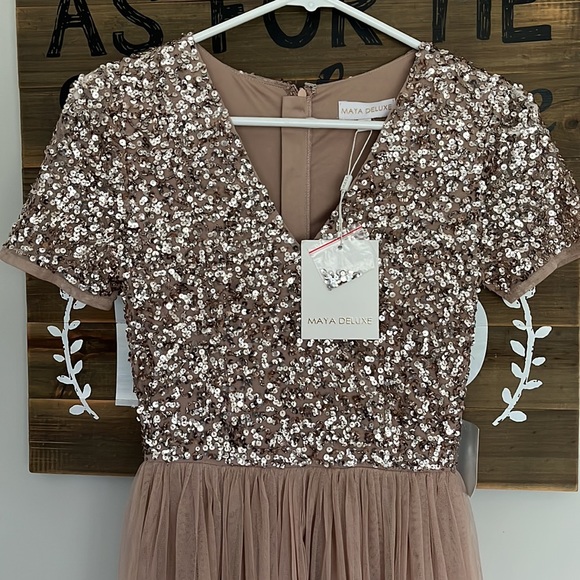 BRAND NEW ASOS Maya Bridesmaid Dress Size US 2 - Picture 2 of 14